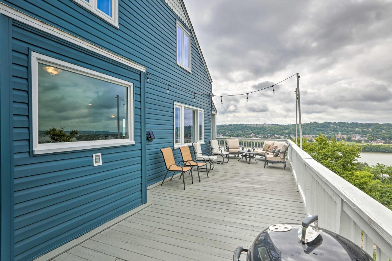 Queen City Home With Ohio River View - 3 Mi To Dtwn! Cincinnati Ngoại thất bức ảnh